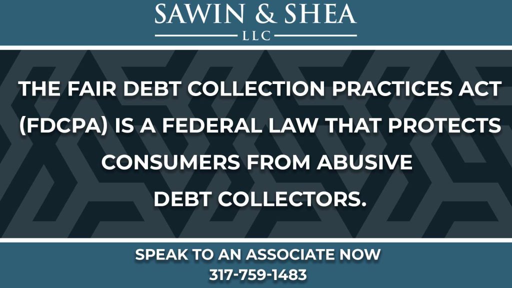 sawin fair debt abusive collectors