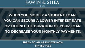 sawin student loan modify